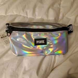 VS PINK, Metallic Waist bag belt.